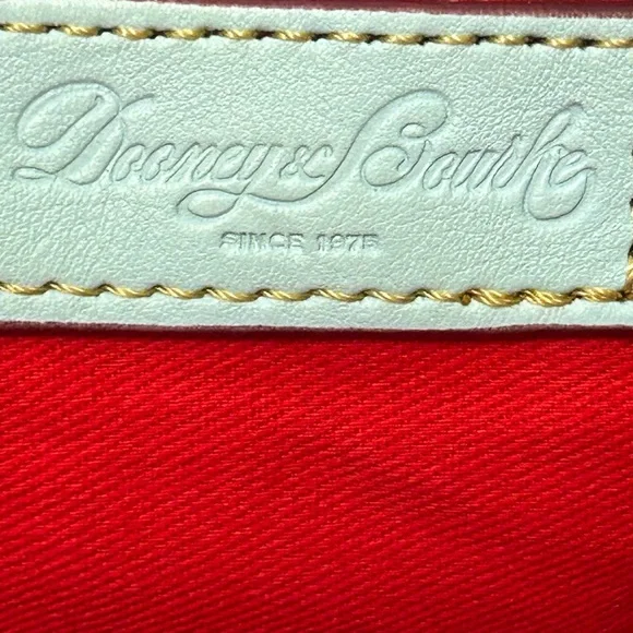 Dooney & Bourke Light Blue Crossbody Bag Approx. 8.5 . 7.5 - Picture 11 of 15